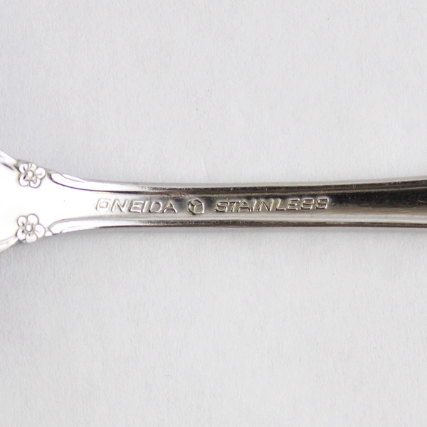 Set of 2 Oneida Stainless Steel Cold Meat Serving Forks