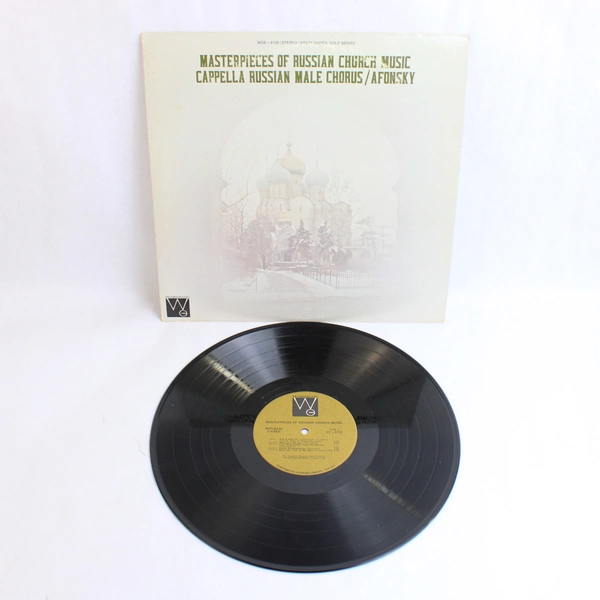 Vtg Masterpieces Of Russian Church Music From The Cappella Russian Male Chorus 
