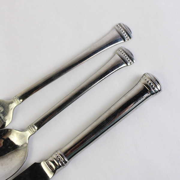 Lot of 3 Towle Classique Stainless Steel Place Fork Hollow Knife Soup Spoon