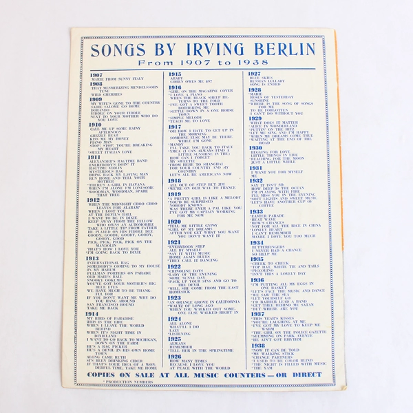 1938 I Promise You Alice Faye Tony Martin Movie Sheet Music