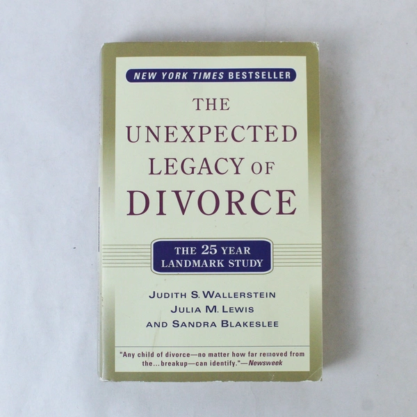 The Unexpected Legacy of Divorce 2000 Paperback by Wallerstein & Lewis