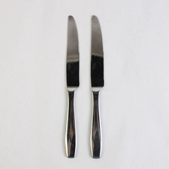 Lot of 2 Towle MEMOIR Stainless Steel Flatware Knives 9.5" Silverware