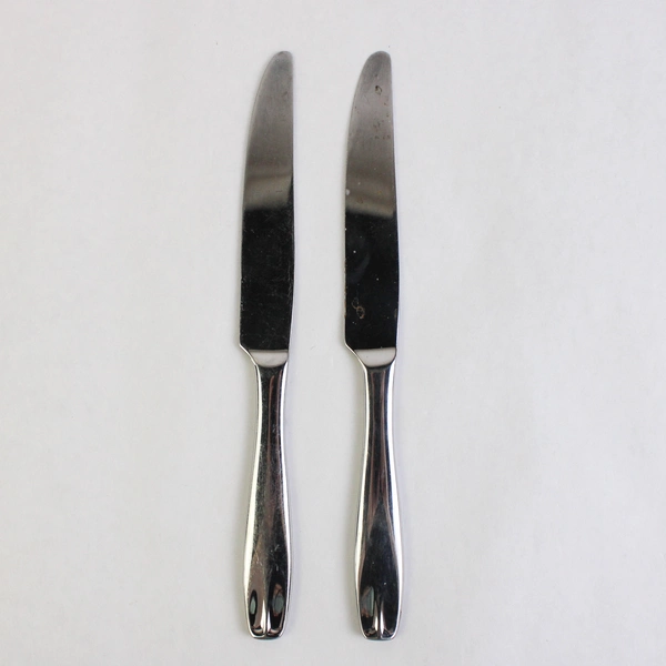Lot of 2 Towle MEMOIR Stainless Steel Flatware Knives 9.5" Silverware