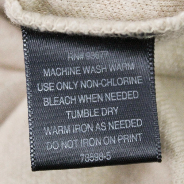 St John's Bay Men's Performance Polo Shirt Top Beige Size XL