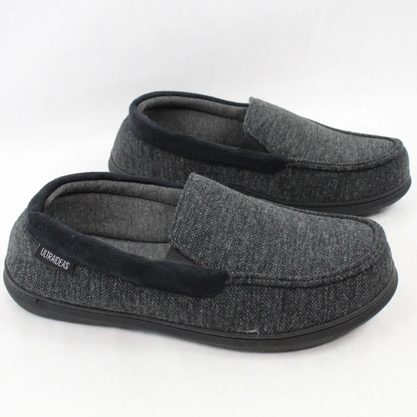 Ultraideas Indoor Slippers Simple Gray US Men's Size 12 