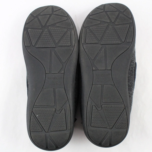 Ultraideas Indoor Slippers Simple Gray US Men's Size 12 