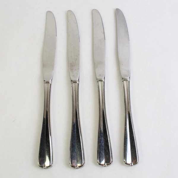 Set of 4 Oneida Gala-Impulse Stainless Steel Hollow Dinner Knives