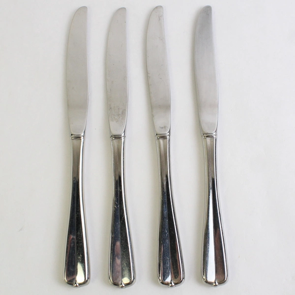 Set of 4 Oneida Gala-Impulse Stainless Steel Hollow Dinner Knives