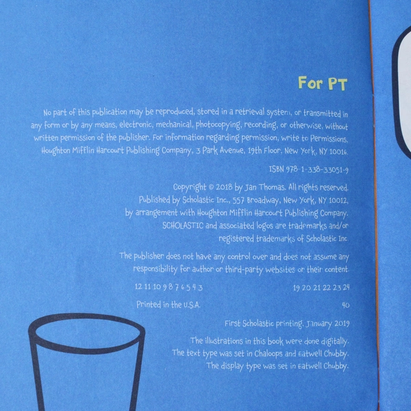 My Toothbrush Is Missing by Jan Thomas Paperback Good Condition 2019