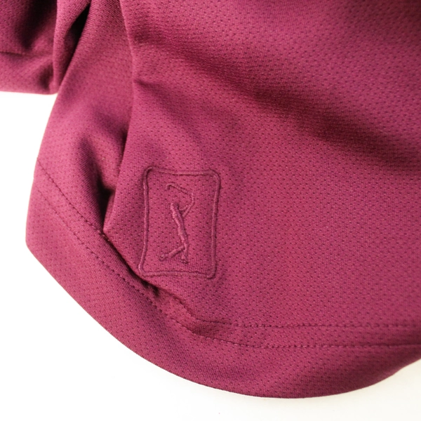 Airflux PGA Tour Official Licensed Apparel Golf Polo Shirt Purple Men's Size XL