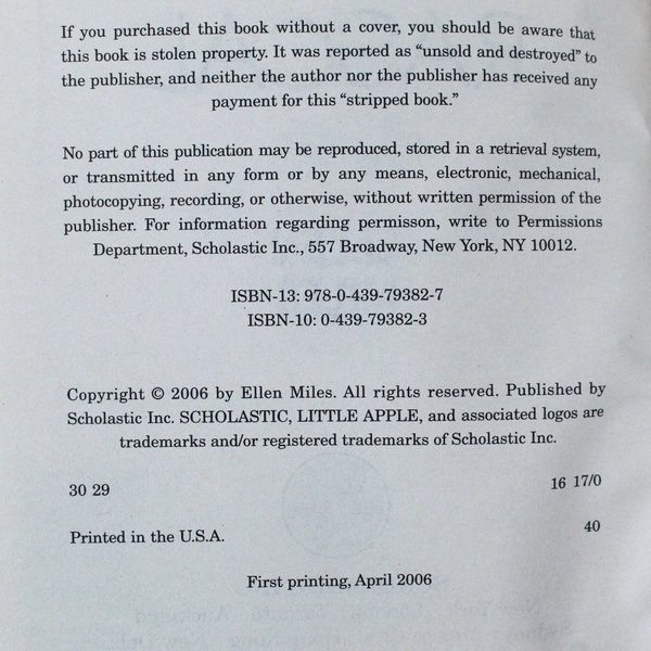 The Puppy Place: Rascal No. 4 by Ellen Miles 2006 Paperback - Good Condition