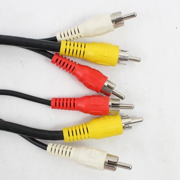 Dish Network Coaxial RCA AV Cables 8 Feet Male to Male