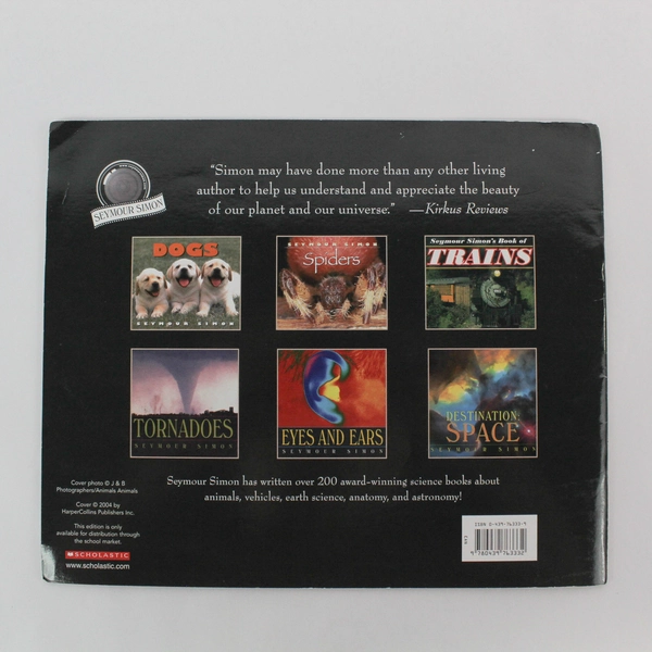 Cats by Seymour Simon 2004 Scholastic Paperback - Good Pre-Owned, Torn Cover