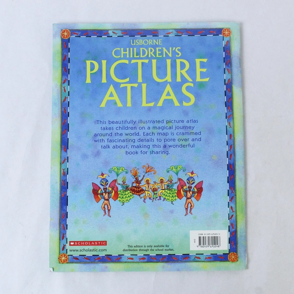 Children's Picture Atlas by Ruth Brocklehurst, 2003 Usborne Paperback