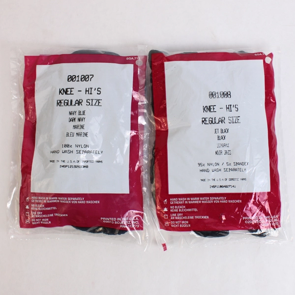 Lot of 2 Sealed Silkies Regular Size Kee-Hi's in Dark Navy and Jet Black