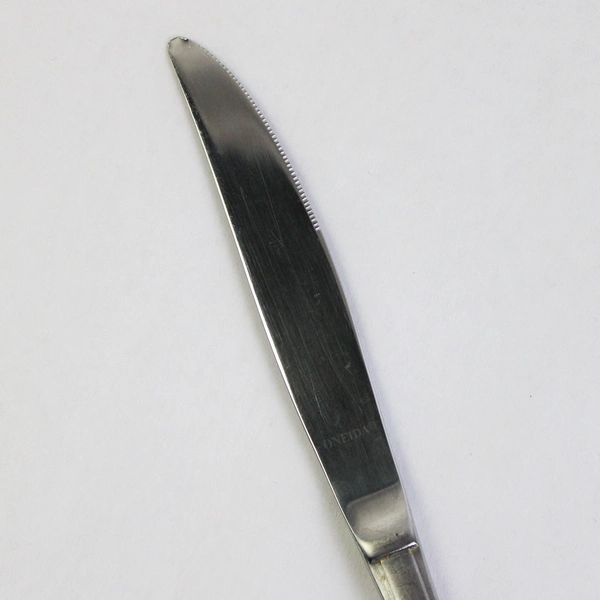 Set of 4 Oneida Colonial Boston Stainless Steel Hollow Dinner Knives