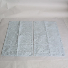 Set of 2 Baby Blue Oeko Tex Standard 100 Pillow Covers 20" x 36"