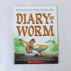 Diary of a Worm by Doreen Cronin 2003 Scholastic Paperback Good Condition