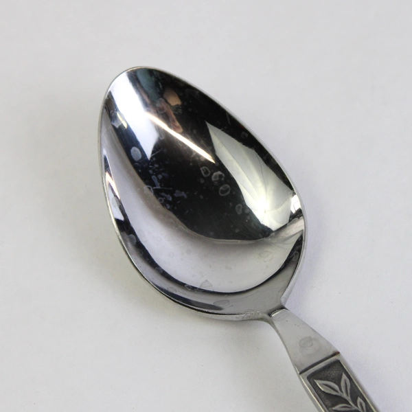 Lot of 2 Eldan ELD11 Stainless Steel Mexicali Rose Silverware Serving Spoons