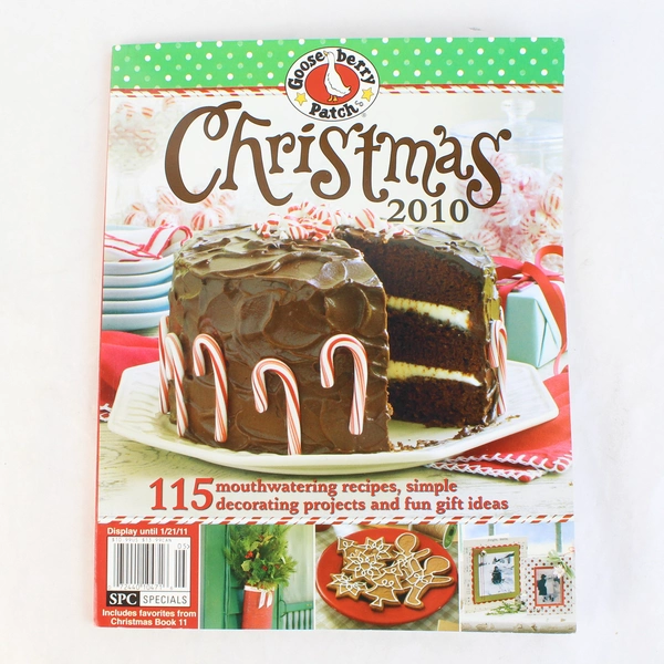 Christmas Gooseberry Patch Magazine Recipes Decorating Projects 2010 w/ Inserts