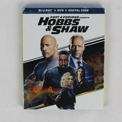 Fast & Furious Hobbs & Shaw Blu-Ray+ DVD 2019 Directed By David Leitch
