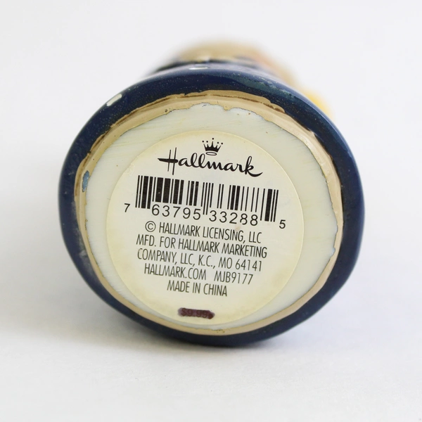 Hallmark Blond Girl in Polka Dot Dress 4.5" Decorative Friend Figure