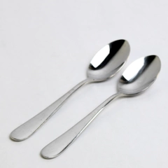 Set of 2 Towle Sistene Stainless Steel 18/10 Teaspoons