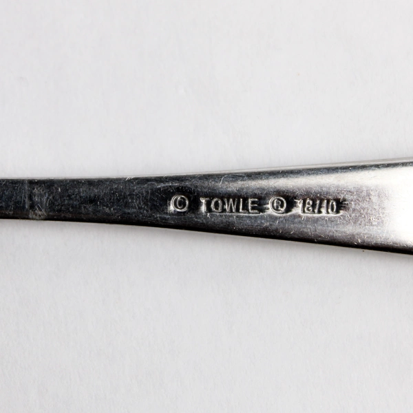 Set of 2 Towle Sistene Stainless Steel 18/10 Teaspoons