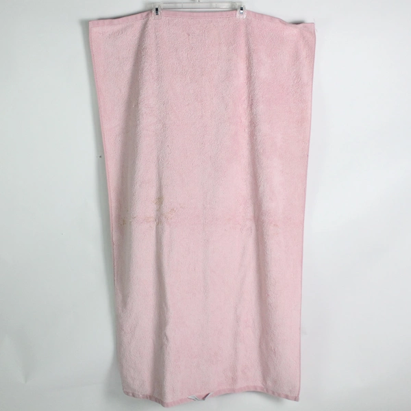 Liz Claiborne Shower Bath Towel Baby Pink Thick Cotton Bathroom Flawed