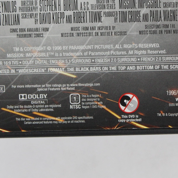 Mission: Impossible Extreme DVD Trilogy 2011 3 Disc Set