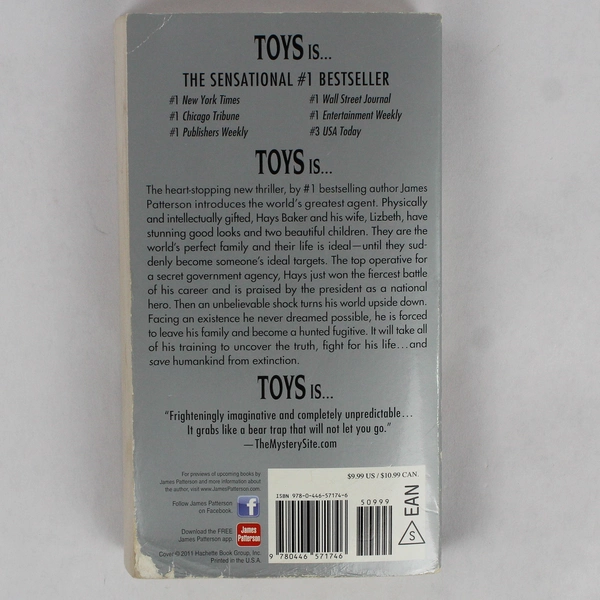 Toys by James Patterson And Neil McMahon 2011 Paperback