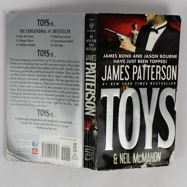 Toys by James Patterson And Neil McMahon 2011 Paperback