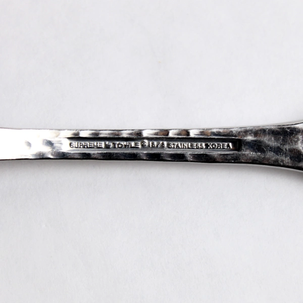 Single Towle Blacksmith Stainless Steel 18/8 Soup Spoon