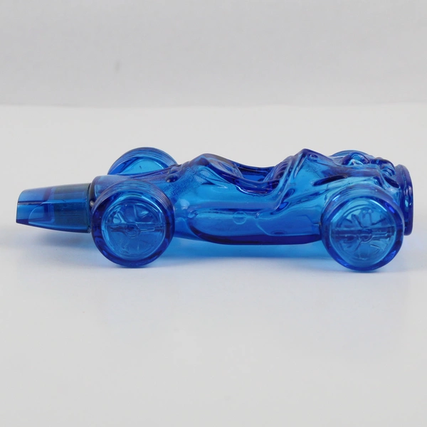 Vintage Avon Wild Country Sure Winner Blue Glass Aftershave Empty Bottle 5 Fl Oz