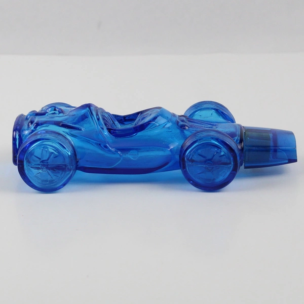 Vintage Avon Wild Country Sure Winner Blue Glass Aftershave Empty Bottle 5 Fl Oz