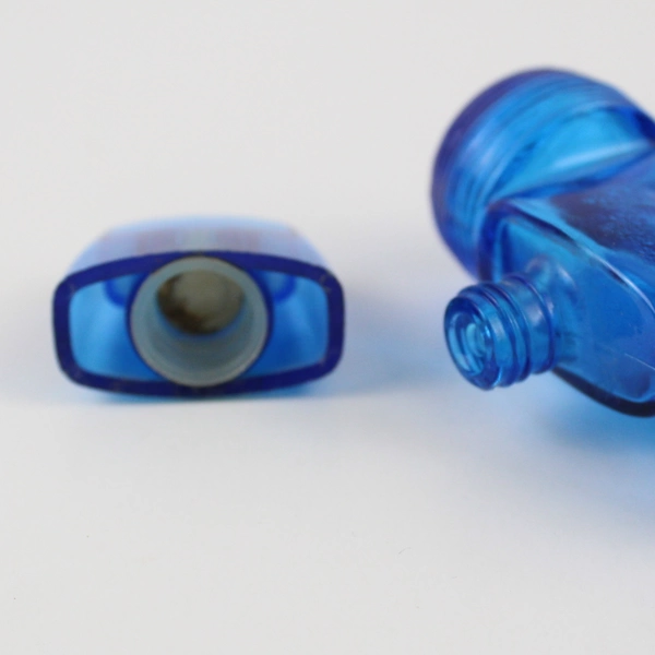 Vintage Avon Wild Country Sure Winner Blue Glass Aftershave Empty Bottle 5 Fl Oz