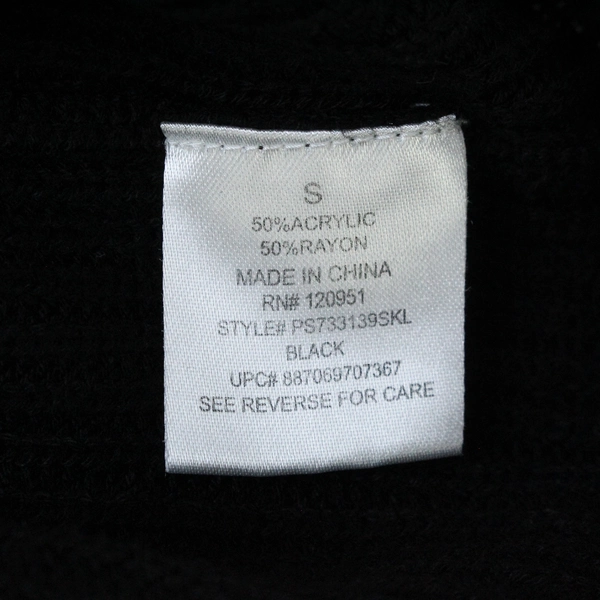 Pink Republic Women's Black Knit Tank Top Cross Back Size Small Pre-Owned