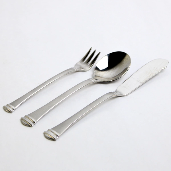 Lot Of 3 Towle Classique Stainless 18/8 Sugar Spoon Cocktail Fork Butter Knife