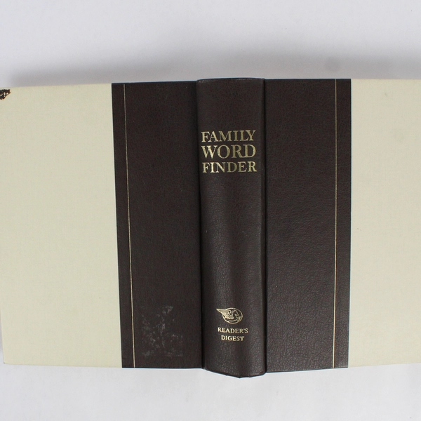 Reader's Digest Family Word Finder 1990 Hardcover Dictionary Form Thesaurus