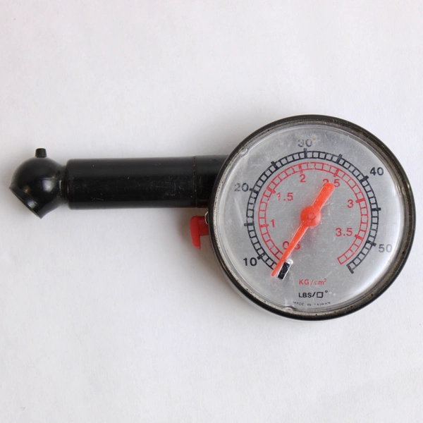 LBS Tire Pressure Gauge Black Made in Taiwan