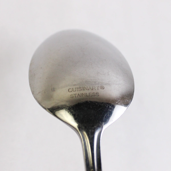 Set of 4 Cuisinart Hailey Stainless Steel Soup Spoons