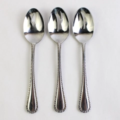 Set of 3 Cuisinart Hailey Stainless Steel Teaspoons