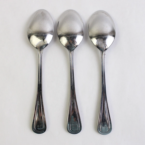 Set of 3 Cuisinart Hailey Stainless Steel Teaspoons