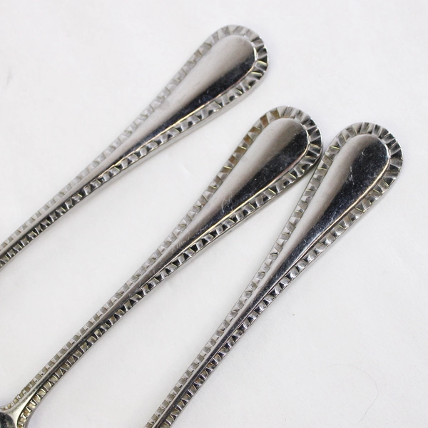 Set of 3 Cuisinart Hailey Stainless Steel Teaspoons