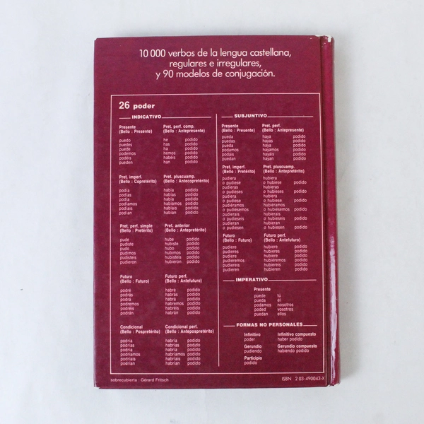 Larousse de la Conjugación by García-Pelayo & Gross Durand - Used Book