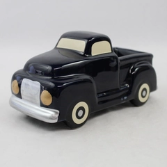 7x3" Blue Ceramic Replica Of A Vintage 1950s Truck