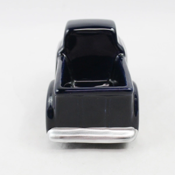 7x3" Blue Ceramic Replica Of A Vintage 1950s Truck