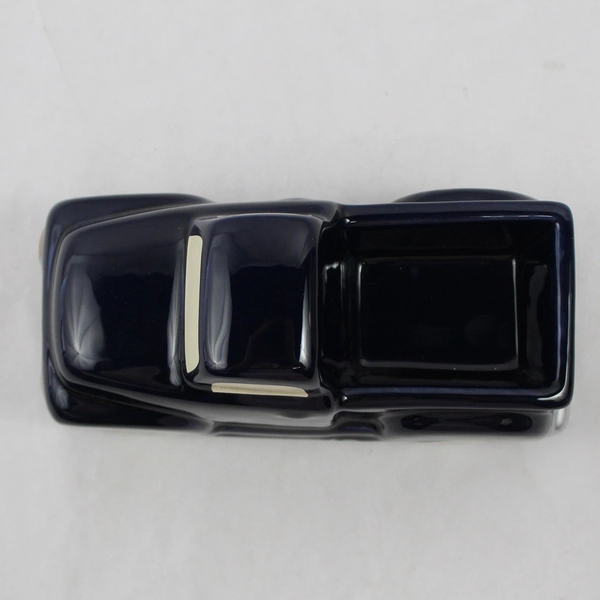 7x3" Blue Ceramic Replica Of A Vintage 1950s Truck