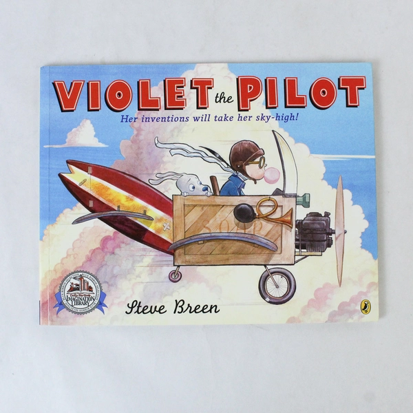 Violet the Pilot by Steve Breen 2008 PB Puffin Books - Good Condition