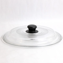 Unmarked Mexico 6 Replacement Glass Lid 12"